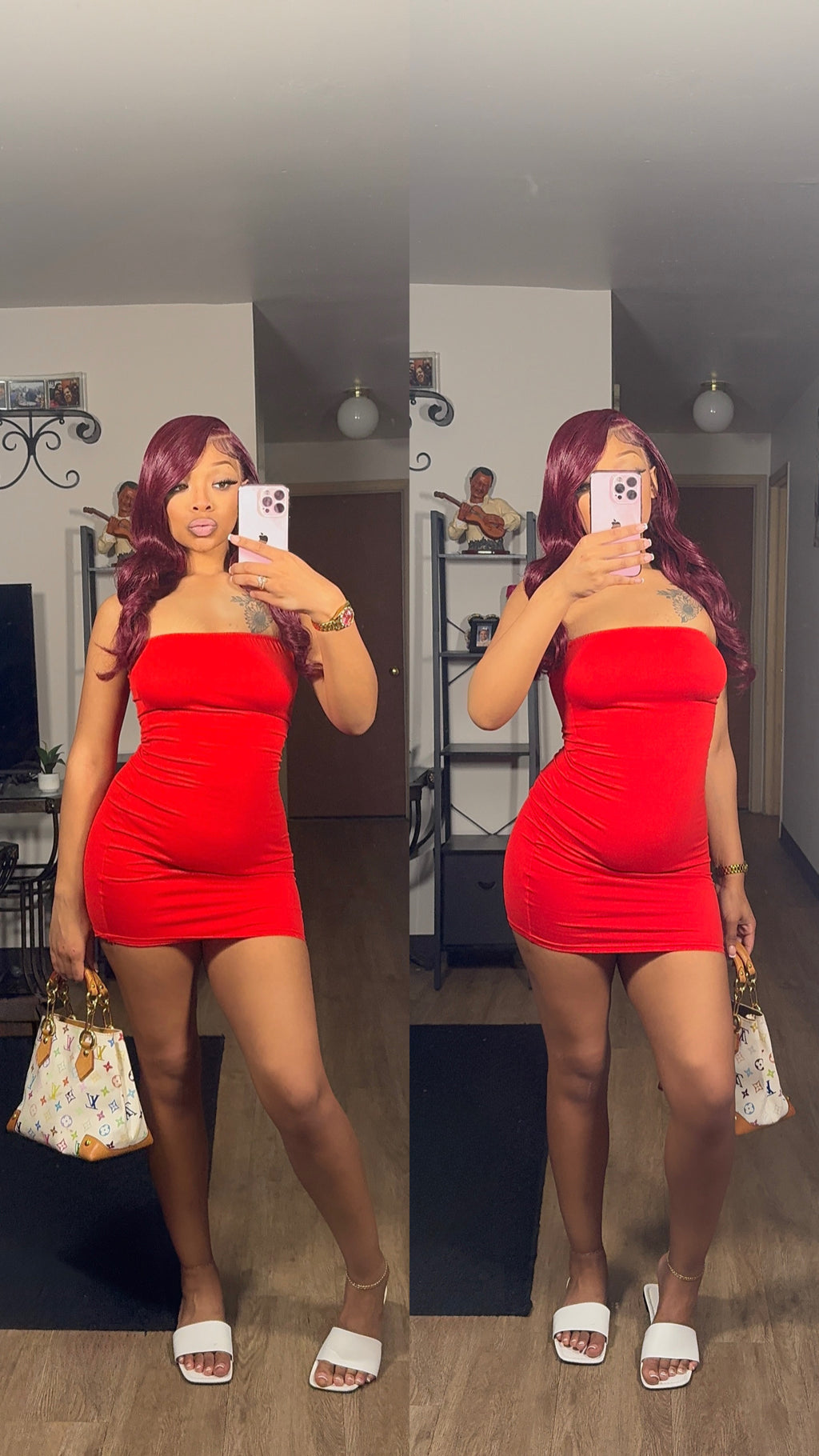 Shape Me Up Tube Dress! (Red)